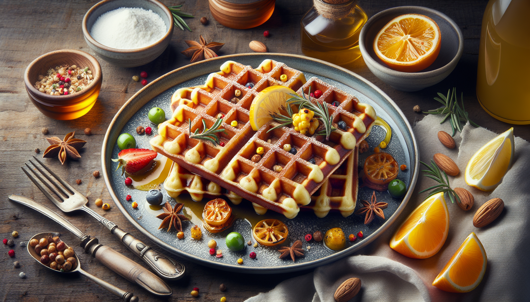 waffle salati